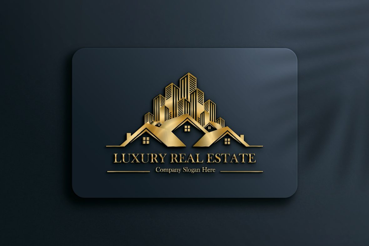 NASIR HUSSAIN luxury real estate logo design download 1180x787